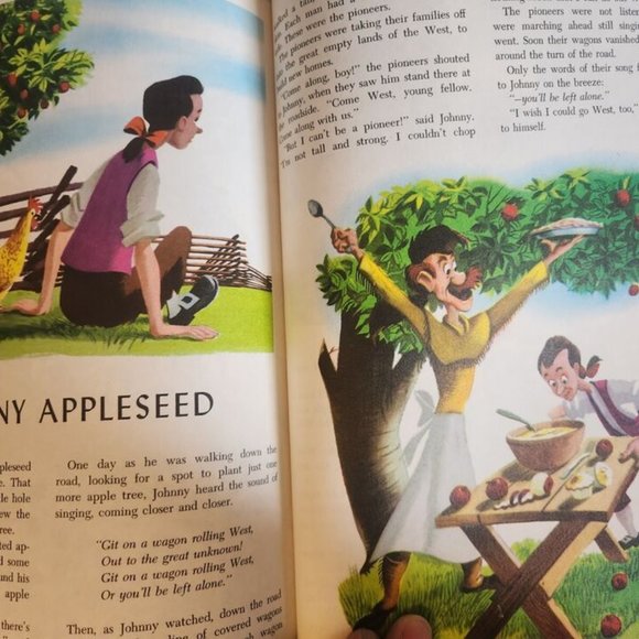 1965 Walt Disney’s America Book The Wonderful Worlds Of Walt Disney Hardcover - Picture 8 of 12